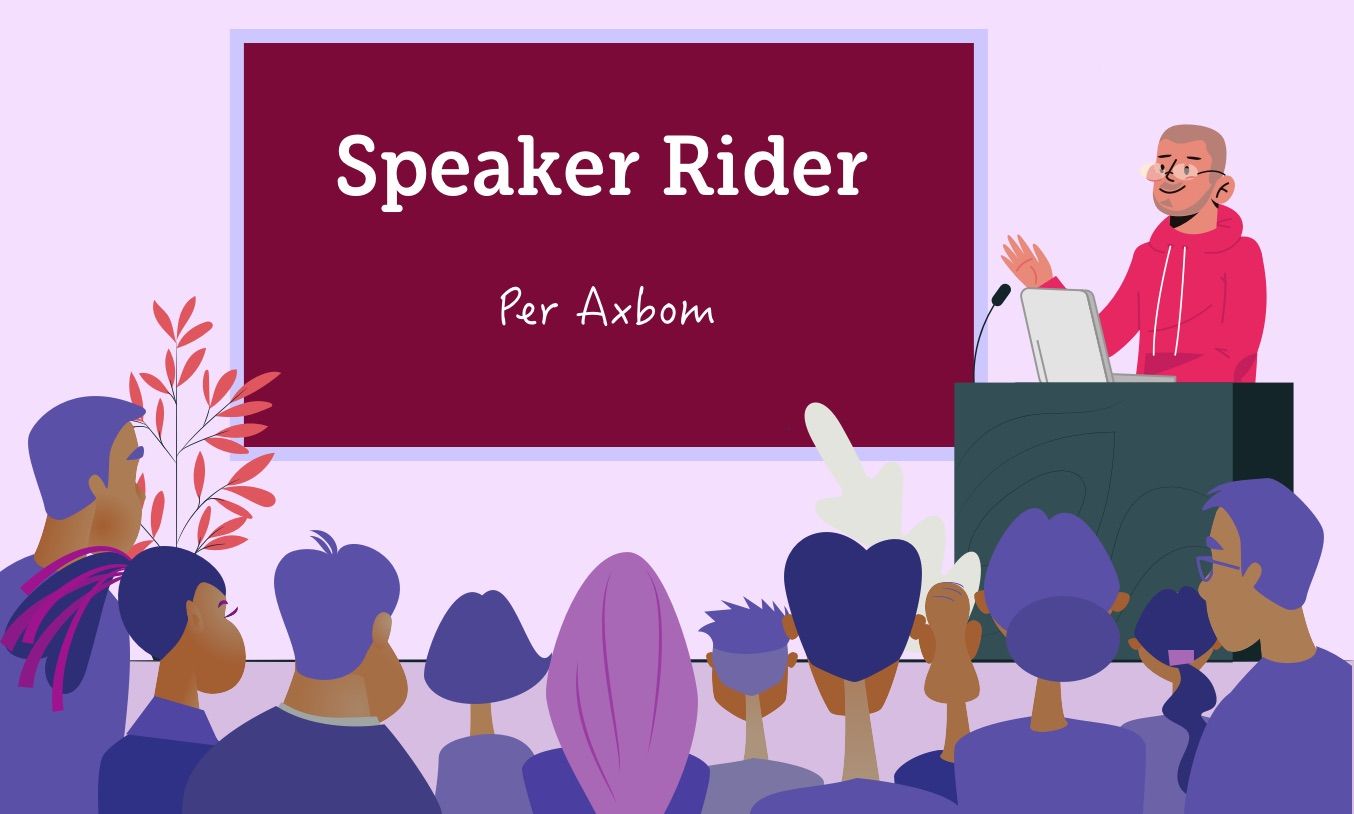 Speaker Rider for  Per Axbom
