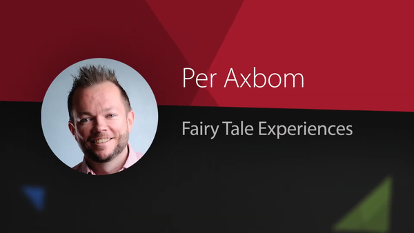 Fairy Tale Experiences talk at #UXLx