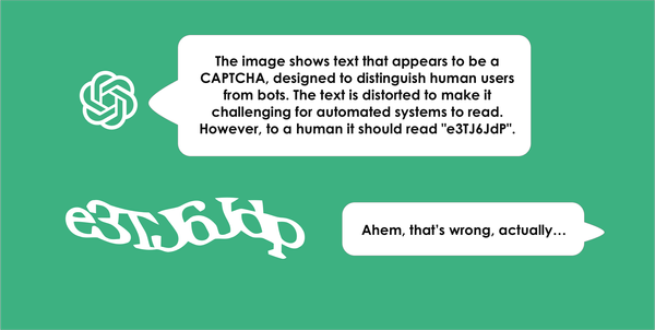 ChatGPT 4 fails at solving a Captcha and progress is slow